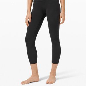 NWT Black 6 - Lululemon Align Crop 23"